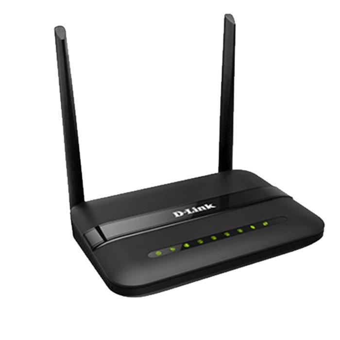 D-Link DSL-124 Wireless N300 ADSL2+ Modem Router