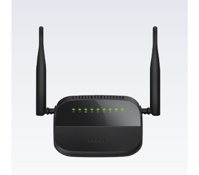 D-Link DSL-124 Wireless N300 ADSL2+ Modem Router