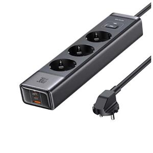 چندراهی برق سه سوکت، یک USB و دو Type-C مک دودو مدل CH062