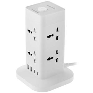 چند راهی برق 8 سوکت USB و دو Type-C هایکواستار مدل HSPS322