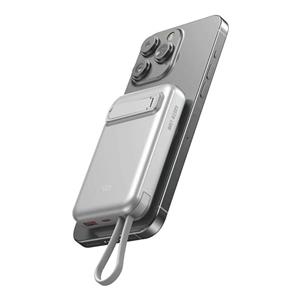 پاوربانک مگ سیف گرین لاین مدل DXB ظرفیت 10000 میلی آمپر ساعت توان 22.5 وات