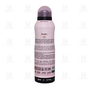 اسپری بدن زنانه شی وود آنیکا 200 میلی لیتر