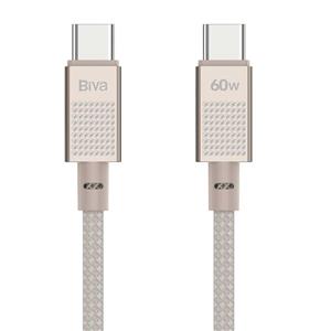 کابل Type-C به Type-C بیوا مدل C40CC طول 1 متر توان 60 وات 