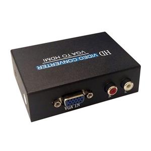 تبدیل VGA به HDMI همراه با خروجی AUX و پاور مدل176 FY1316M
