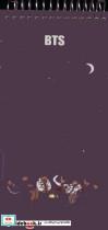 کتاب دفتر یادداشت BTS کد b6