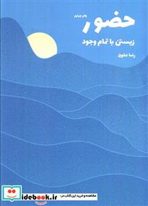 کتاب حضور نشر شور آفرین - اثر رضا علوی