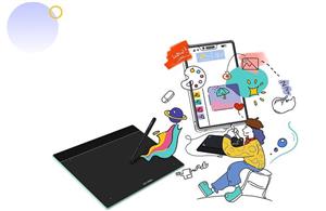 قلم نوری ایکس پی پن مدل Xp Pen Deco Fun Large رنگ مشکی