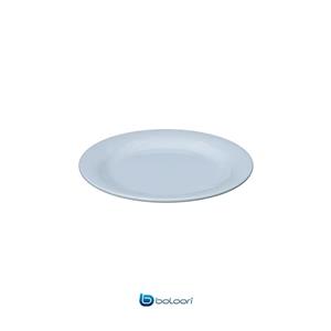 بشقاب تخت 20 هتلی سفید عالی - زرین