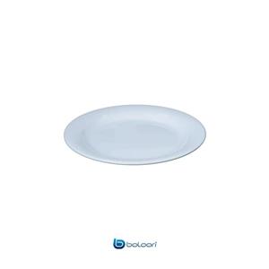 بشقاب تخت25 هتلی سفید عالی - زرین