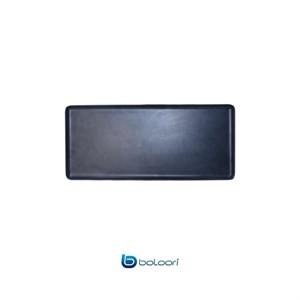 دیس ملامین مستطیل20*45سانت مشکی M36