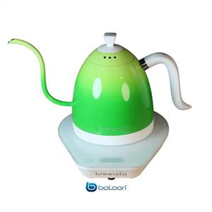 کتل برقی  600میل سبز دسته سفید BREWSTA - ARTIZAN