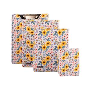 ست تحریر پارچه ای گلدار 4 عددی Lio216