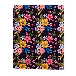 کلاسور پارچه ای گلدار 20 حلقه L2150 