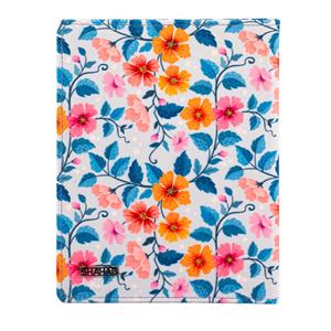 کلاسور پارچه ای گلدار 20 حلقه L2180 