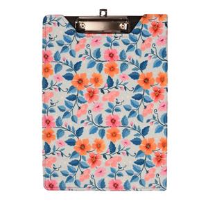 زیر دستی پارچه ای جیب دار تاشو A4 گلدار