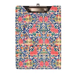 زیر دستی پارچه ای جیب دار تاشو A4 کاشی کاری