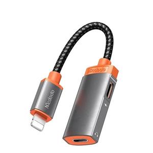 مبدل 1 به 2 لایتنینگ (درگاه هندزفری و شارژر) مک دودو CA-0490