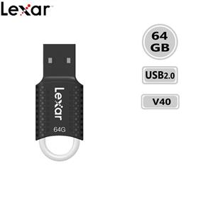 فلش مموری USB2.0 لکسار 64 گیگابایت مدل V40