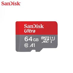 کارت حافظه MicroSD Ultra A1 سندیسک ظرفیت 64 گیگابایت سرعت 140m/s