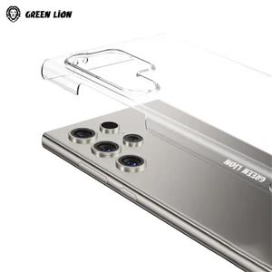 قاب شفاف کریستالی-ژله ای DELGADO گرین لاین Samsung Galaxy S24 Ultra