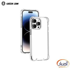 گارد شفاف گرین لاین Anti Shock Caser گوشی Iphone 15 Pro max