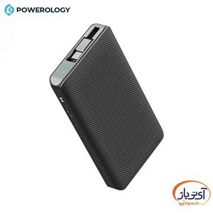 پاوربانک پاورولوژی مدل PPBCHA71 ظرفیت 10000 میلی آمپر ساعت