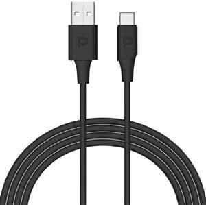 کابل تبدیل USB-A به USB-C پاورولوژی مدل PD20W طول 2 متر روکش TPE