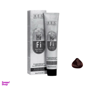 رنگ مو بس مدل hifi شماره 5.7 حجم 100 میلی لیتر رنگ تنباکویی روشن