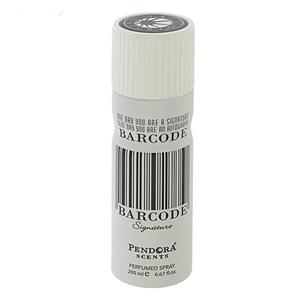اسپری بدن مردانه پاریس کورنر مدل barcode حجم 200 میلی لیتر