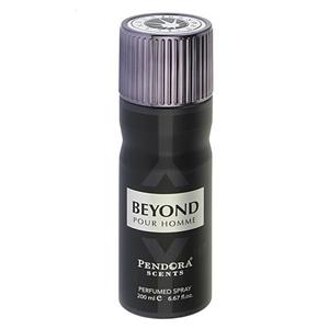 اسپری بدن پاریس کورنر مدل BEYOND حجم 200 میلی لیتر