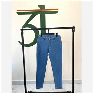 شلوار جین زنانه اسکینی آبی روشن شین