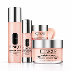 ست کامل آبرسان کلینیک مدل Moisture Surge  (مجموعه تخصصی رطوبت‌رسانی و تسکین‌دهنده صدساعته)