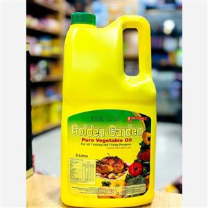 روغن نباتی 5 لیتری جولدن جاردن golden garden