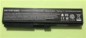 باتری لپ تاپ توشیبا استوک(کد۱۲)