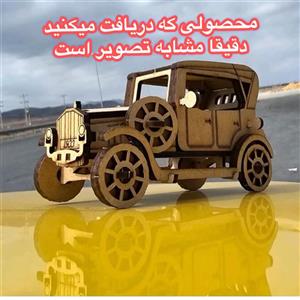 ماکت ماشین کلاسیک چوبی مدل ۱۹۳۳