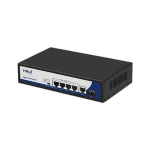 سوییچ شبکه 4 پورت POE مدل HR900-AFG-411NS-120 برند HRUI