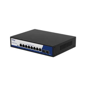 سوییچ شبکه 8 پورت POE مدل HR900-AFG-82NS برند HRUI