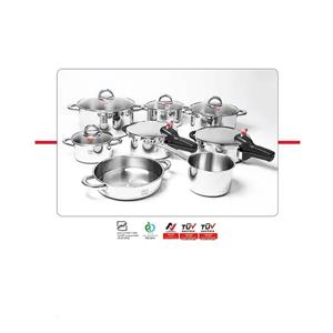 زودپز دوقلو پارس استیل مدل کف سه لایه گنجایش 4.5 و 6  لیتر ارسال فوری 