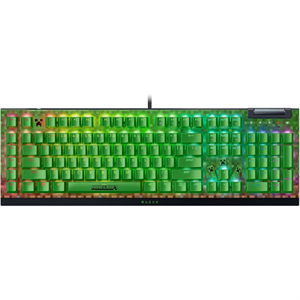 کیبورد Razer BlackWidow V4 X Minecraft Edition - Green Switch