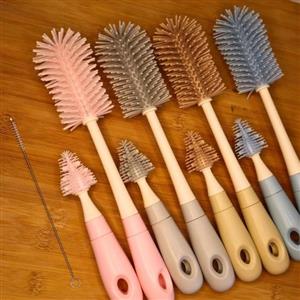 برس شیشه شور سیلیکونی سه تکه ماماس پاپاس