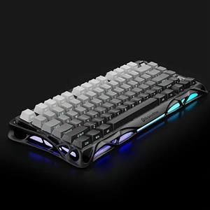 کیبورد GravaStar Mercury K1 75% Wireless Mechanical Gaming Keyboard | Gardient white