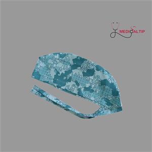 کلاه اسکراب طرح دار