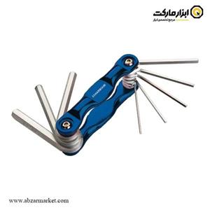 آچار آلن شش گوش هاربر چاقویی 8 عددی فانتزی مدل H8FH