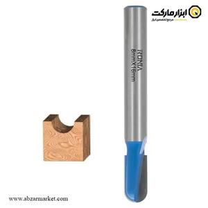 تیغ اورفرز رونیا شیارزن انگشتی قطر 8 میلی متر مدل 08016008-02