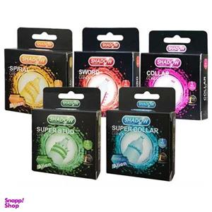 کاندوم شادو (Shadow) مدل فضایی مجموعه 5 عددی