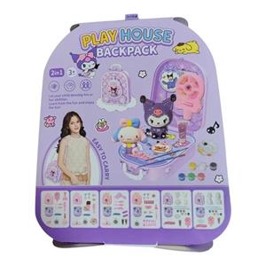 ست اسباب بازی لوازم آرایشی  مدل کیف اکسسوری کرومی کد KUROMI-01 ارسال رایگان 