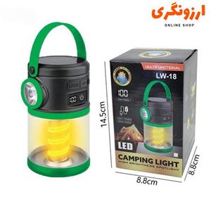 چراغ کمپی طرح فانوس سیار LW-18
