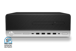 مینی کیس HP 800 G4 SFF با پردازنده i5 نسل ۸، رم ۸ گیگ، حافظه ۲۵۶ گیگ SSD M2 و پورت VGA