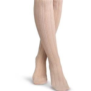 جوراب شلواری بافت طرح گندم