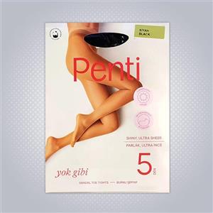 جوراب شلواری زنانه پنتی ضخامت 5 یوک گیبی (yok gibi)